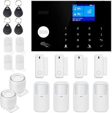 Wireless Home Alarm System WIFI GSM Complete Burglar Alarm System 120db Alarm