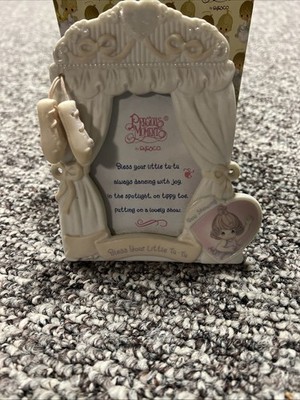 Precious Moments Photo Frame BALLET DANCER Ballerina Vtg 1998 Picture Frame