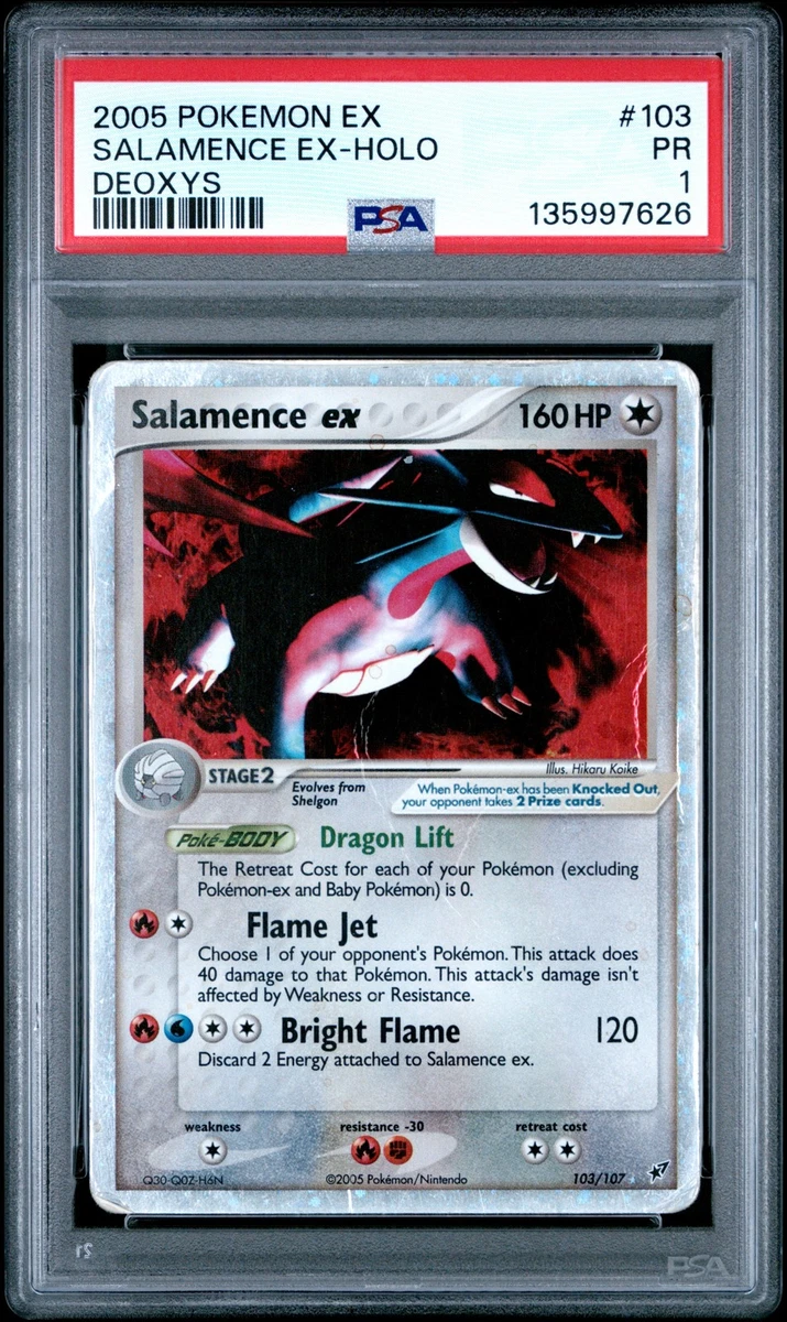 Holo Pokémon TCG EX Deoxys Individual Trading Card Games Ultra