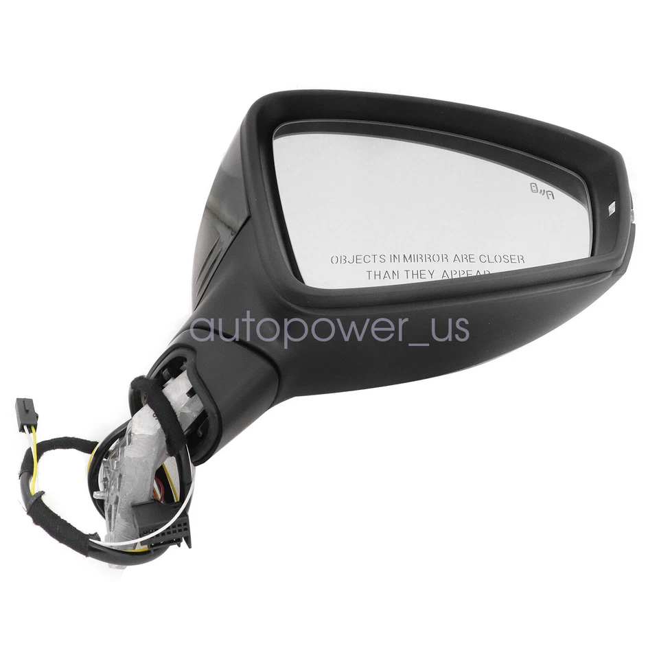 Espejo retrovisor para Volkswagen Tiguan 2018-2021 con punto ciego térmico pasajero lado derecho Foto 3 de 4