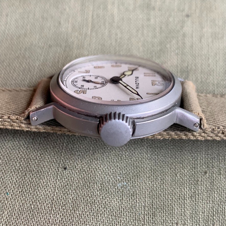 1940’s bulova 10AK ミリタリー ウォッチ　ブローバ　army 1940's bulova 10AK ミリタリー ウォッチ ブローバ army - メルカリ