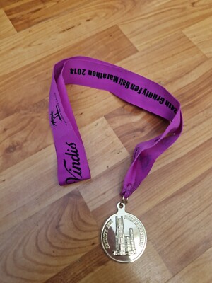 Classic Ely Grunty Fen Halbmarathon 2014 Finisher Medaille Leichtathletik