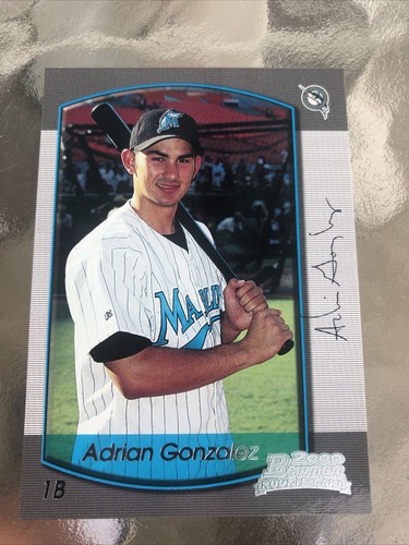 2000 Bowman Draft Adrian Gonzalez #86 Rookie - 第 1/2 張圖片
