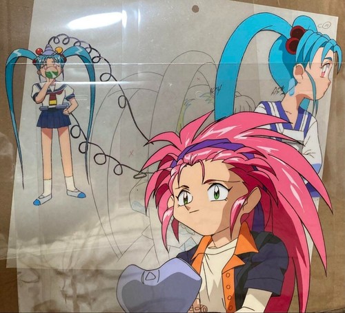 Tenchi Muyou Anime original cel Washu Production Amemation Art Japan rare