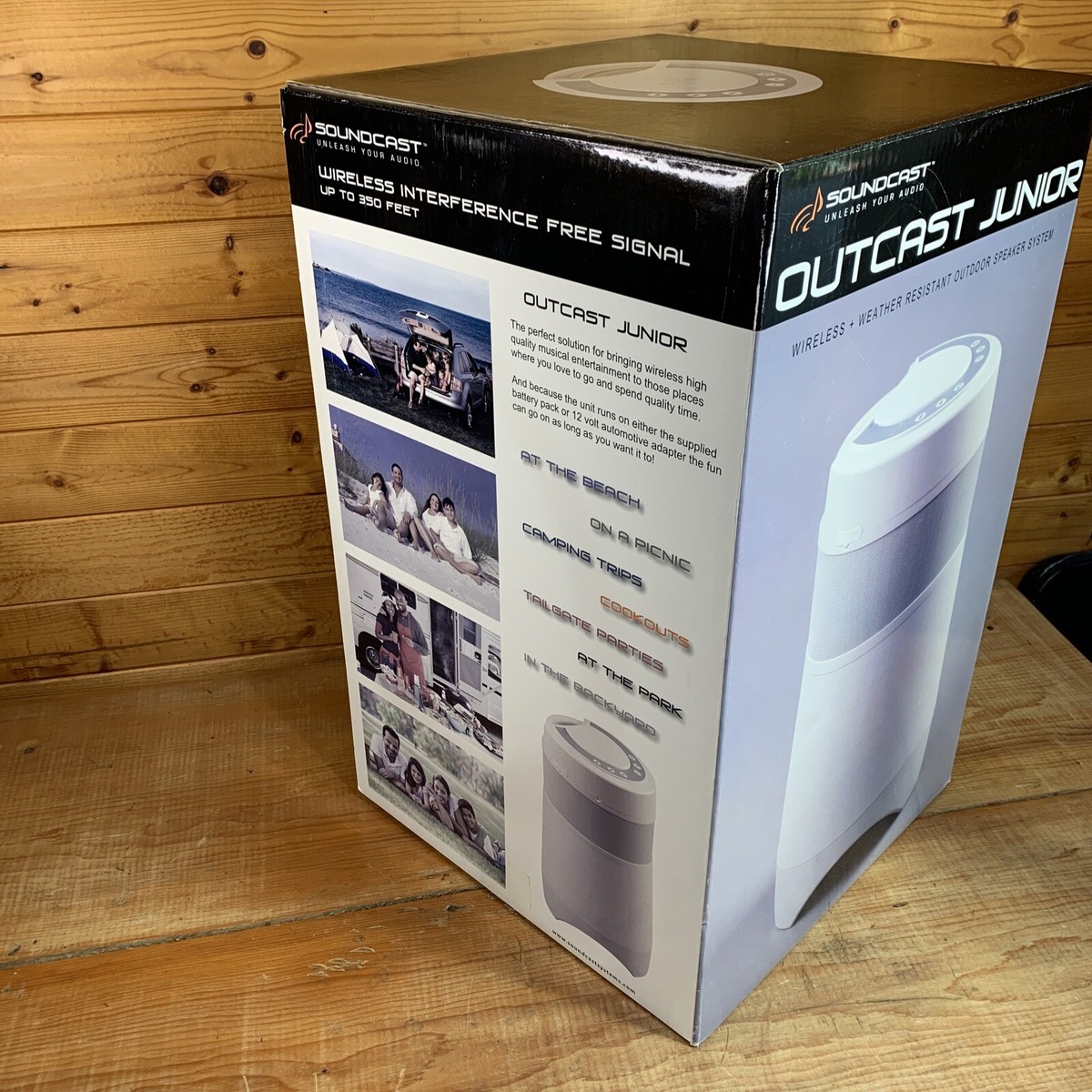 Soundcast Outcast Junior Wireless Outdoor Speaker Soundcast