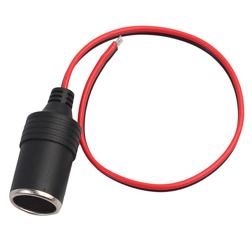 DC 12-24V Power Plug Adapter Lighter Cable Car Cigarette Female Socket Connector - Picture 4 of 6