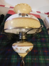 BEAUTIFUL LARGE MID CENTURY GWTW HANGING SWAG LIGHT