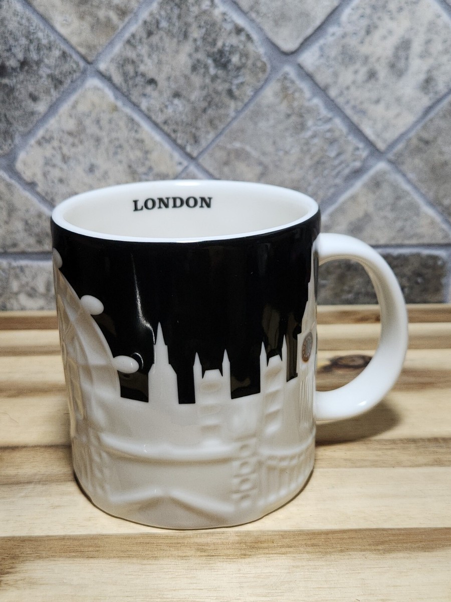 Starbucks Skyline Series 3D Relief Collectors Mug London 16 Oz