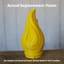 Candle Flame for 38" Empire or General Foam Noel Candles