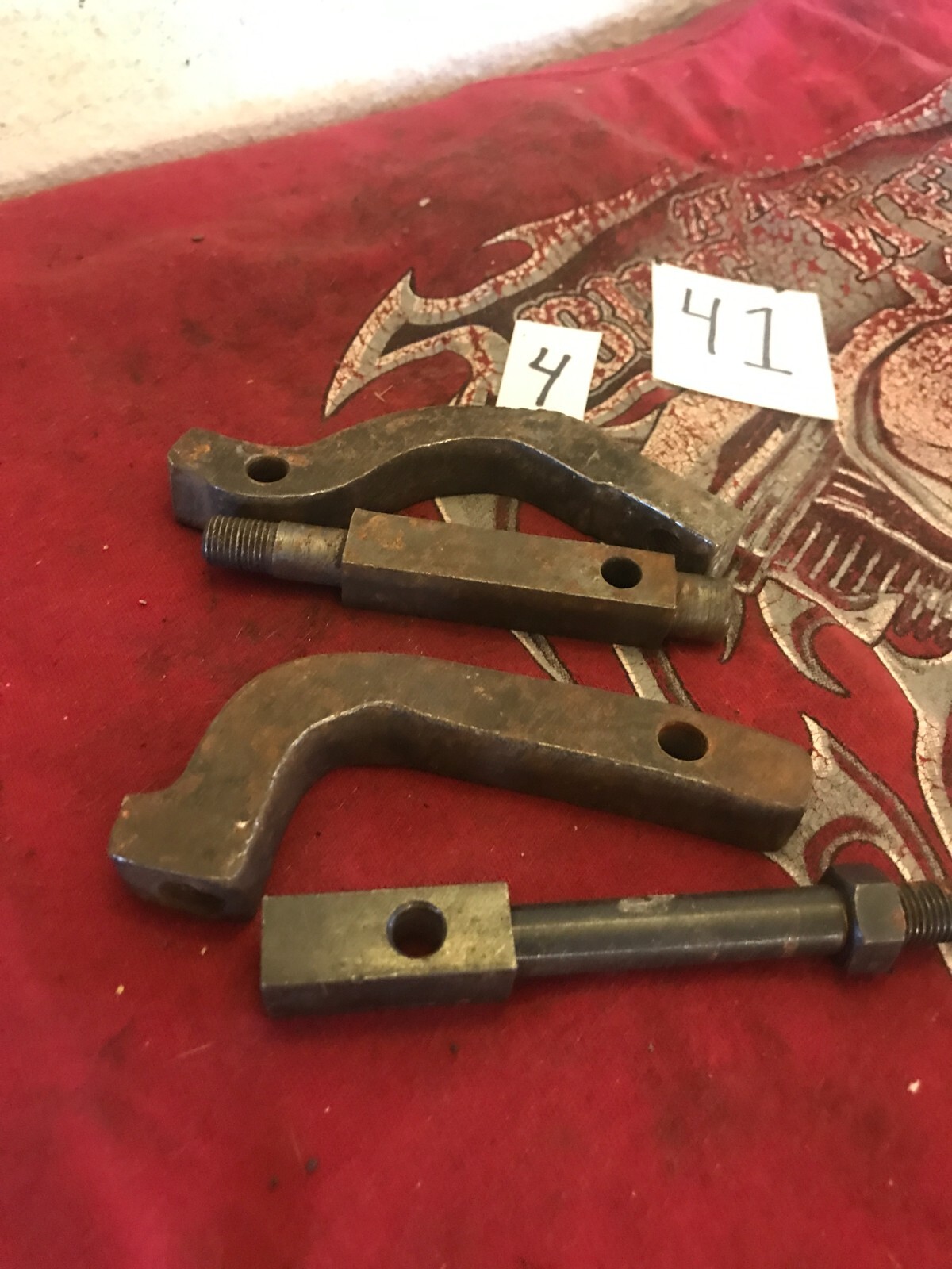 harley antique knucklehead flathead panhead wl 45 shovelhead footboard ...