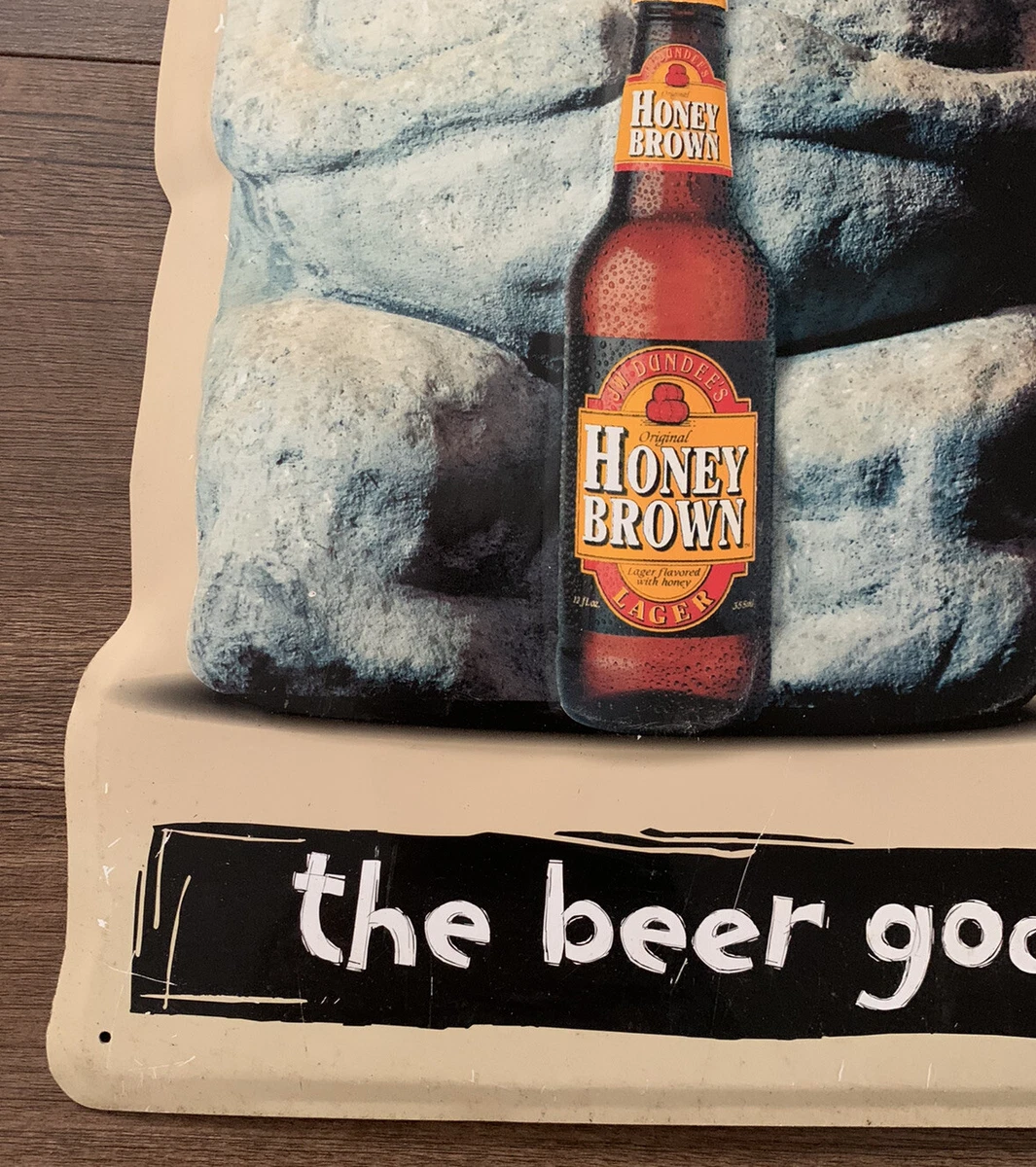 Vintage Honey Brown Lager Beer Metal Sign 19 X 19 Bar Sign Man Cave | eBay