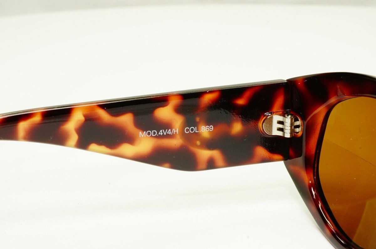Gianni Versace 1996 Vintage Gold Medusa Biggie Sunglasses MOD 4V4