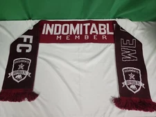 Soccer Sacramento Republic FC We Are Indomitable Member Scarf Ruffneck 2020 Red