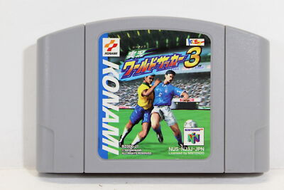 Jikkyou World Soccer 3 N64 NINTENDO 64 Japan Import US Seller E172