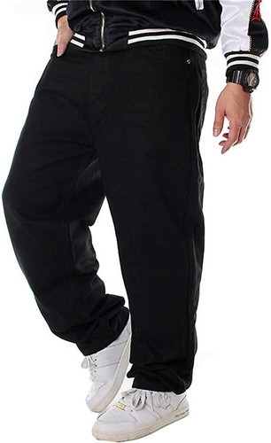 LUOBANIU Men's Vintage Hip Hop Style 