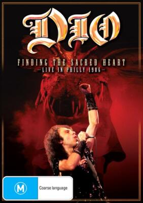 DIO  Finding The Sacred Heart   Live In Philly 1986 DVD VGC VERY RARE OOP R0