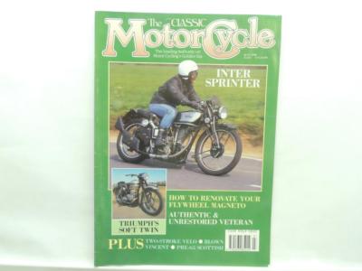 July 1990 The Classic Motorcycle Magazine Triumph Magneto