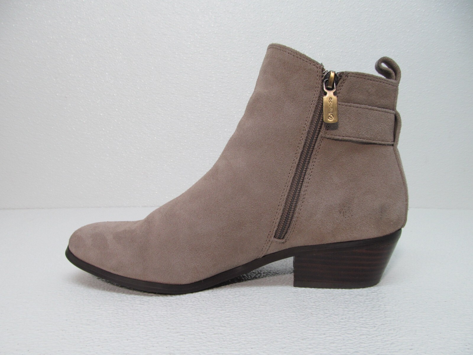 Blondo Saddie Waterproof Bootie Mushroom Suede Bu… - image 2