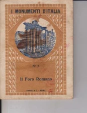 The Monuments D'Italia N.7 The Hole Roman Casa Editrice Frank & C