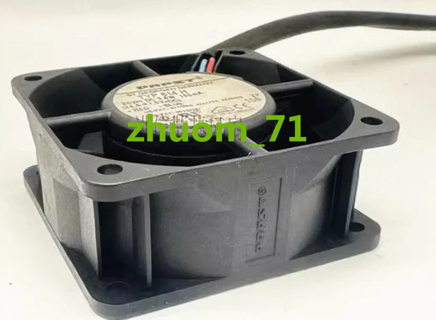 1PC PAPST 6025 TYP 614H DC26V 3.8W 150mA 6CM inverter cooling fan - Image 2 of 3