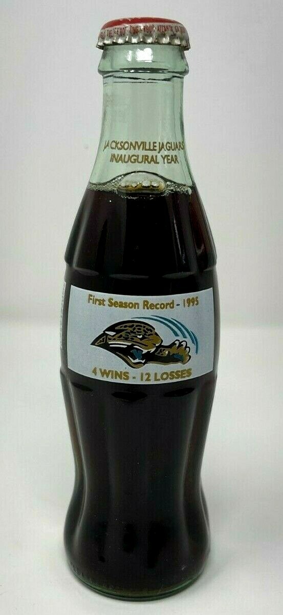 ブラジル GOIÁS E.C. ゴイアス Coca-Cola M 未使用品 Jacksonville Jaguars Inaugural Year 1996 8oz Commemorative Coca