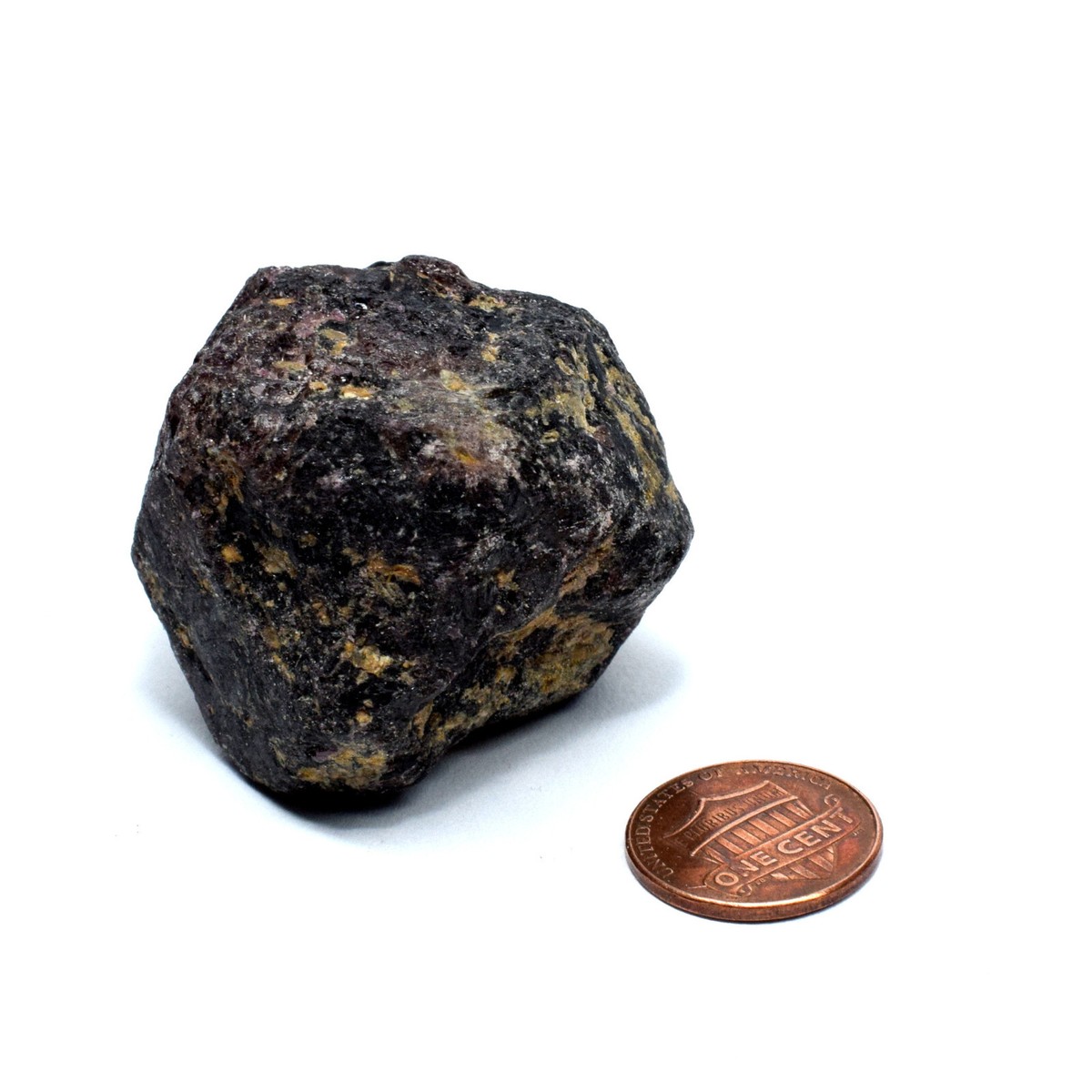 44mm Red Garnet Almandine Rough Stone Natural Crystal Sparkling