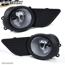 Fit For 11-17 Toyota Sienna Clear Bumper Fog Lights Driving Lamps+Switch+Wiring