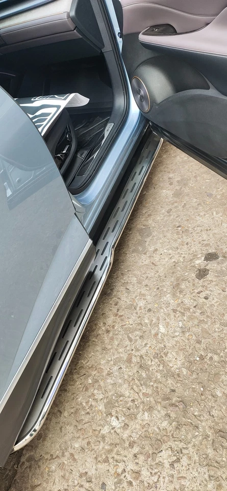 Se adapta a Land Rover Discovery LR4 2010-2016 estribo barra Nerf escalón lateral Foto 3 de 4