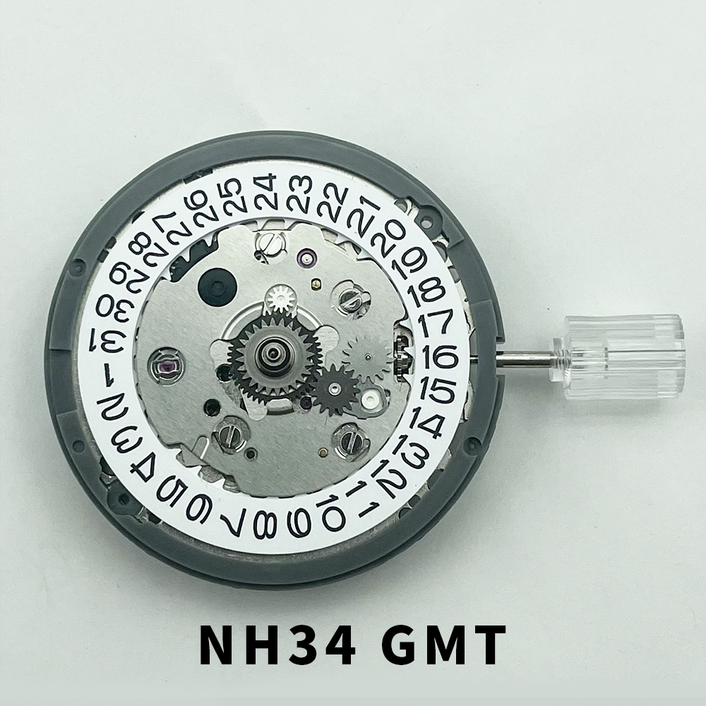 NH34A GMT Automatic Movement SKX Mods 4 Hands GMT Function TMI