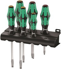 Wera 334 Sk6 Kraftform Plus Lasertip Screwdriver Set 05007680001
