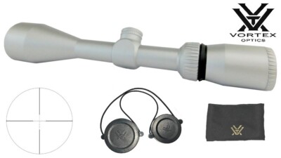 Vortex Crossfire II SATIN SILVER Cerakote 3-9x50 Rifle Scope Dead