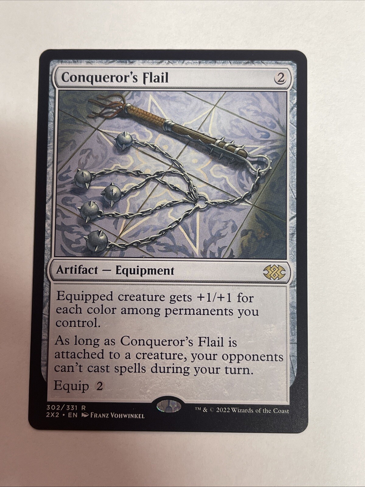 Conqueror's Flail Double Masters 2022 Rare #302