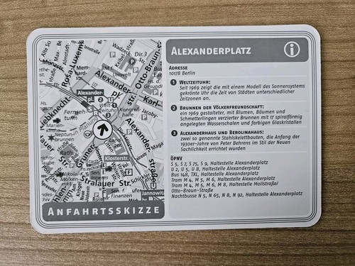 Erlebnisbox Berlin, 50 Freizeitideen mit Fotos, Anfahrtsskizzen, in Blechdose - Bild 4 von 5