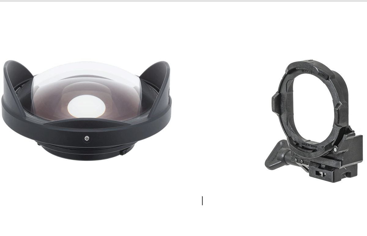 Wide Angle Underwater Semifisheye INON UFL-G140 ZD + Front Wide Angle Underwater Semifisheye INON UFL-G140 ZD + Front