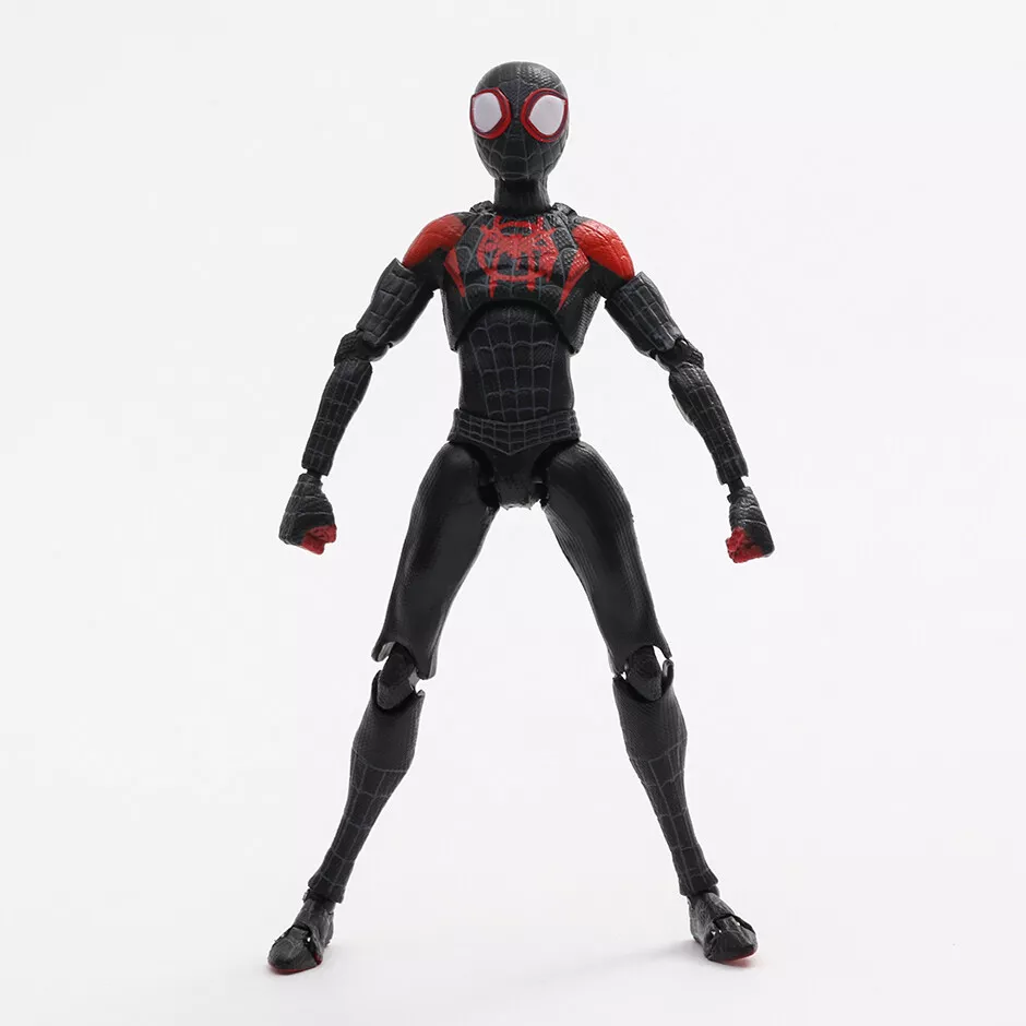 Spiderman véhicule et Figurine Miles Morales de 15 cm