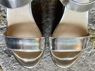 JIMMY CHOO⚡36EU/6US ”Nylah” Metallic silver cork platform crystal buckle sandal — photo 7