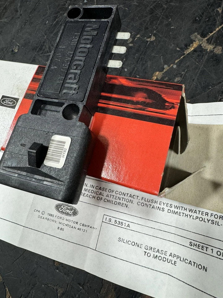 Ignition Module Motorcraft DY597 Ford NOS OEM E9RZ-12A297-A E9RF-12A297-AA - Image 3 of 4