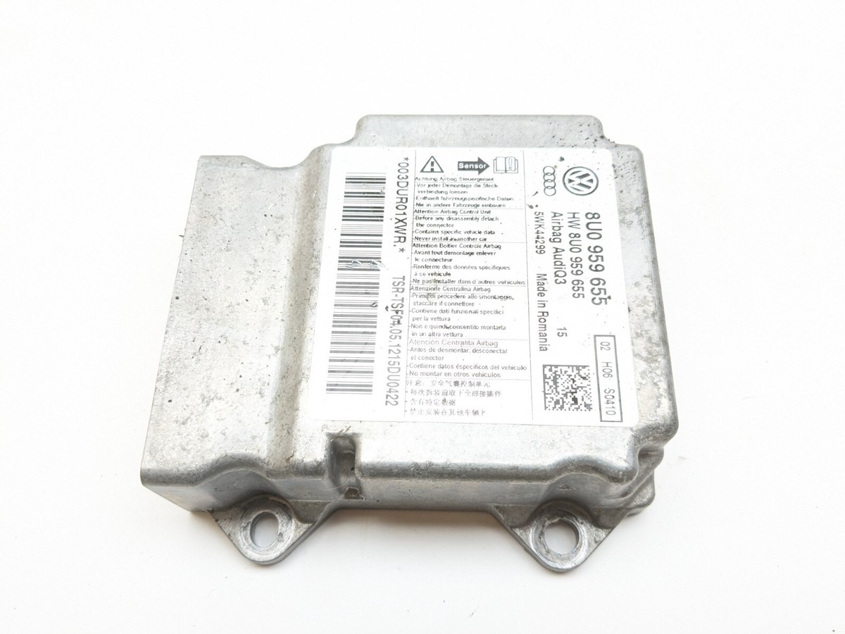 AUDI Q3 AIRBAG CONTROL MODULE ECU 8U0959655 8U MK1 2012 | eBay