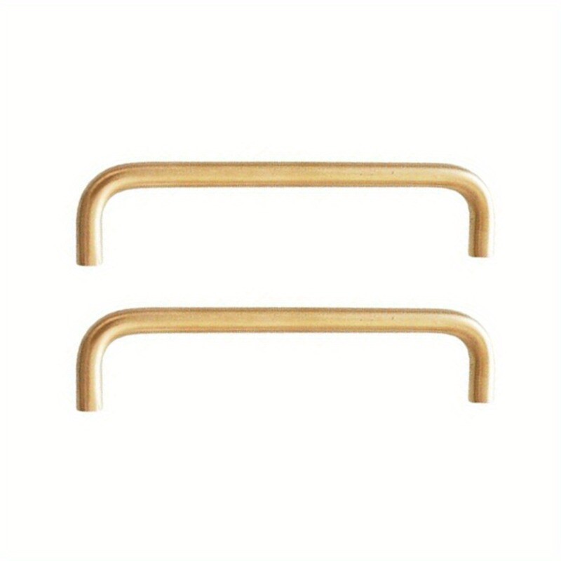 2pcs Solid Brass Cabinet Handle Pull 5 Inch Center To Center Drawer Hardware