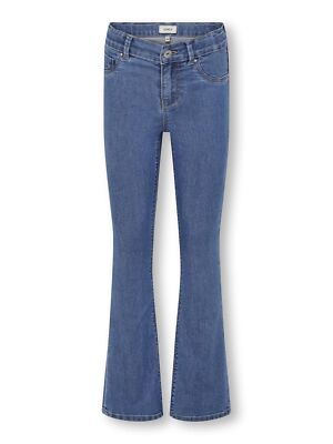 Kids Only Mädchen Bootcut Jeans Gr. 128-164 KOGMILA-IRIS FLARED DNM BF