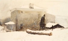 Andrew Wyeth: First Snow 22x30 Archival Quality Fine Art Print