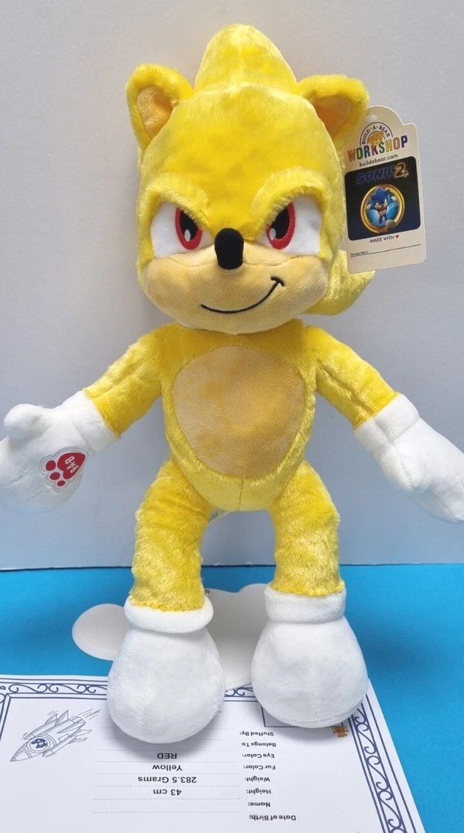 Peluche Sonic Golden Dorado The Hedgehog Sonic X