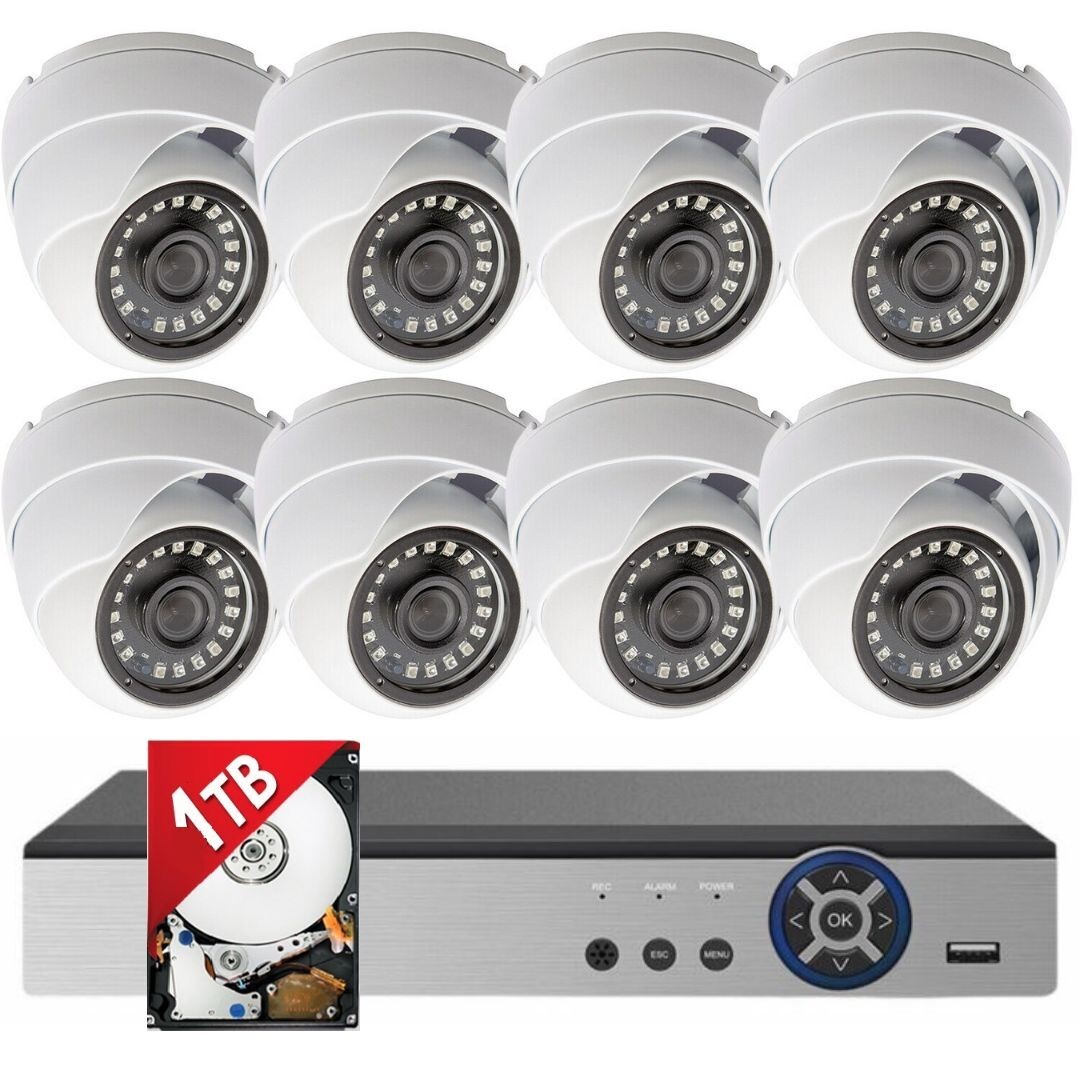 1tb Indoor Outdoor Dome Cameras