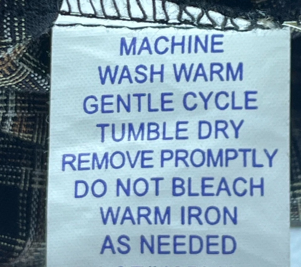 Camisa Top Falcon Bay Classics a Cuadros con Botones XXL Negra Tostada Manga Larga Foto 3 de 4