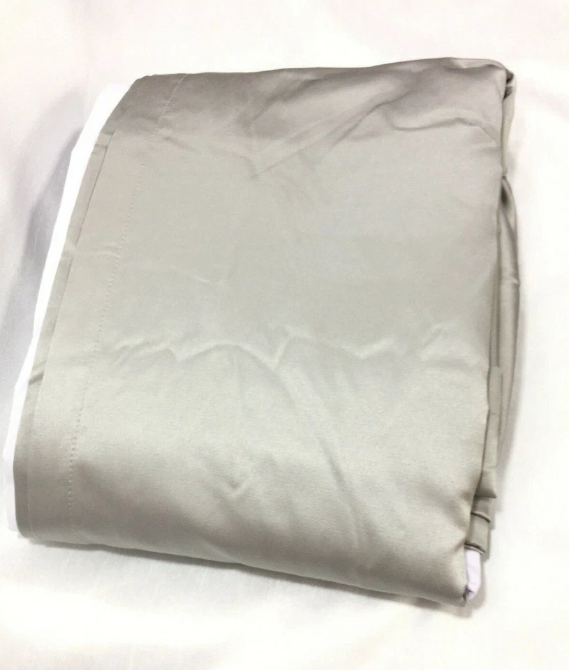 Falda de cama KING 16" $150 Hotel Collection Keystone gris claro liso Foto 3 de 4