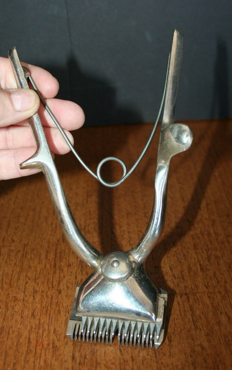 Antique Hair Clippers Trimmer UNBRANDED Orig. Box RARE