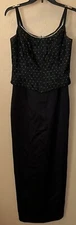 Vintage Jessica McClintock For Gunne Sax Dress W Rhinestone Accent Size 7/8