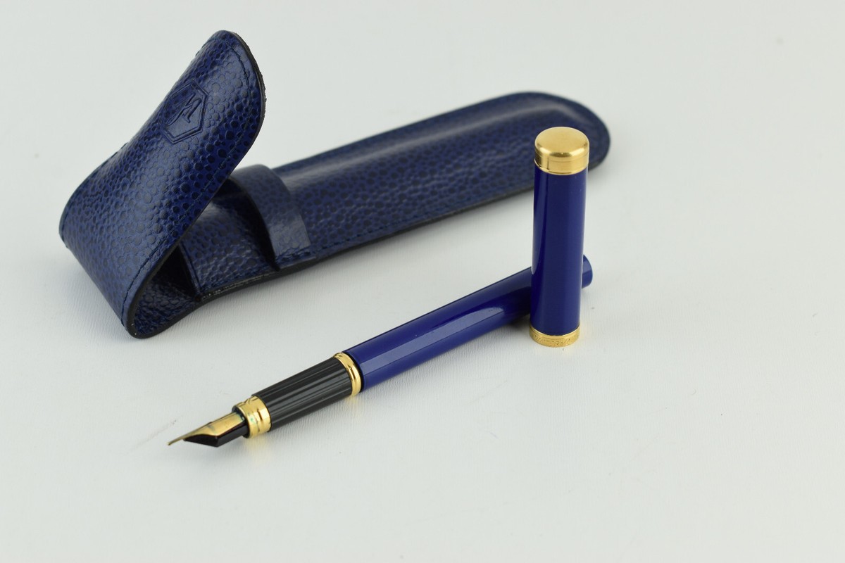Stylo Plume Waterman Lady Charlotte Plaqué Or - Occasion, Plume En Or 18 Carats, Pièce D'écriture élégante