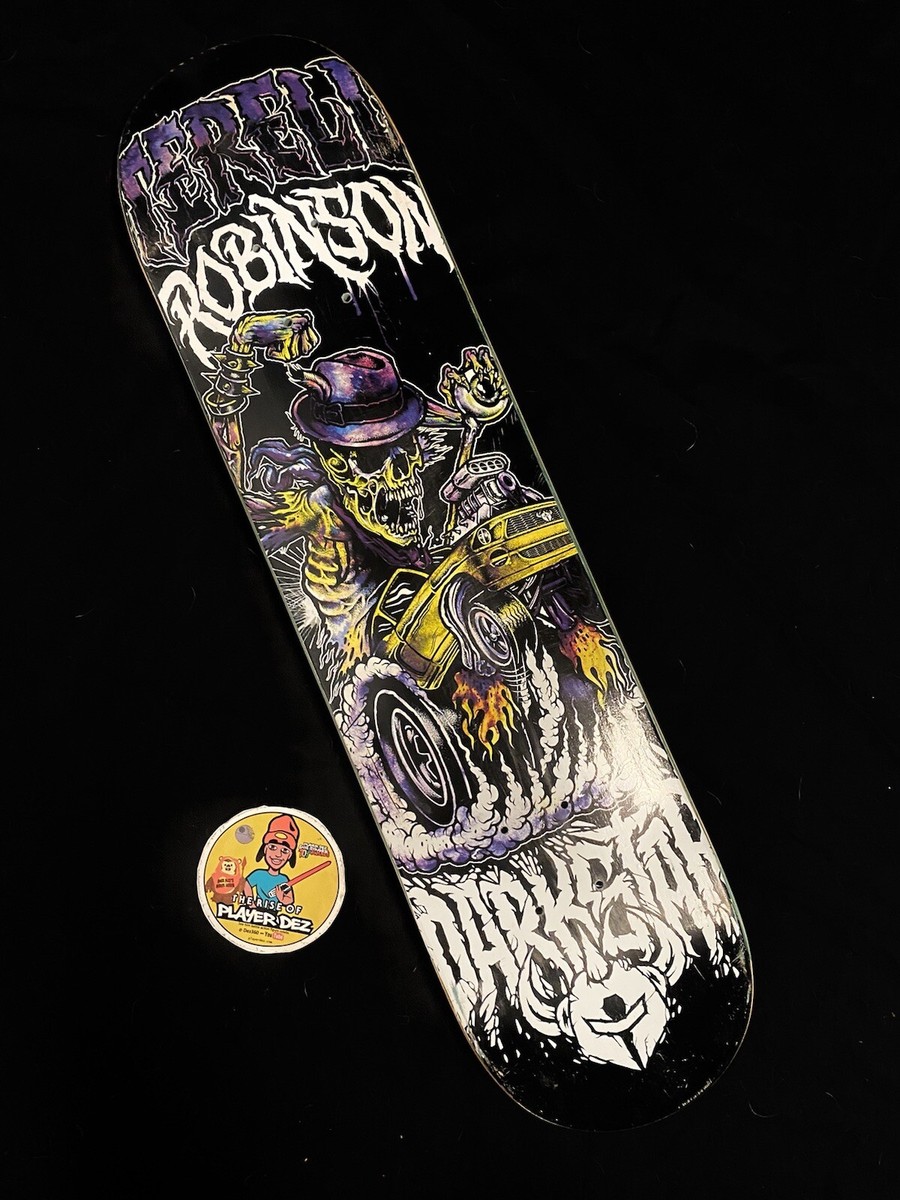 RARE Terell Robinson Skull Low Rider Pro Model Darkstar Skateboard
