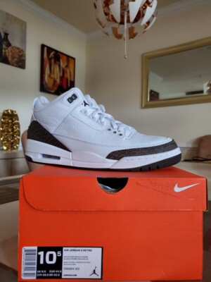 2018 Nike Air Jordan 3 III Retro Mocha A Ma Maniére 136064 122 Sz